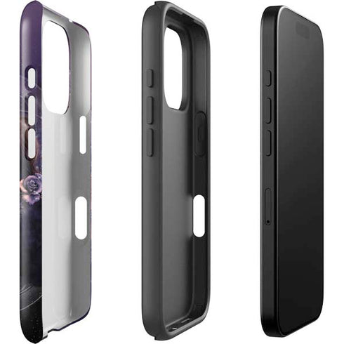 Black Rose Unicorn by Laurie Prindle iPhone 16 Pro Impact Case